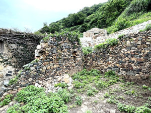 　北竿后澳村仍保留傳統閩東建築群落，北竿民代建議先整頓環境使其成為人文景點之一。（圖／文：陳鵬雄）