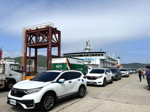 　Surprise CR-V車隊馬祖之旅終於順利成行，一行12輛車27日抵達馬祖旅遊。（圖／文：馮紹夫）