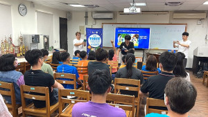 台灣國際兒童影展校園巡迴活動抵達西莒敬恆國中小,希望透過影展,能讓觀影、參與影展的體驗深入孩童的心,激發其學習成長。(圖/文:宋幸儒)