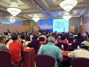 連江縣交通旅遊局高雄舉辦旅遊推介會,向中南部觀光業者介紹馬祖觀光旅遊。(圖:交通旅遊局)