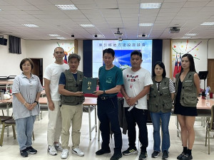 馬管處與地方交流,期盼促進東引鄉地方觀光建設及提升遊憩服務。(圖:馬管處)