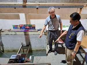 連江縣首長標竿學習營27日前進海大,與海大團隊相見歡,並期待未來持續交流發展學術與產業研究。(圖:縣府)