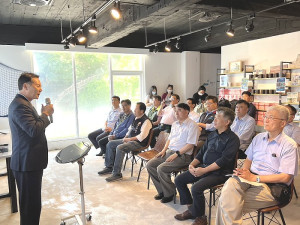 掌握海洋與大氣科學數據,縣府、國科會與海大設置海洋環境及氣象浮標,10日舉辦啟動典禮。(圖/文:馮紹夫)