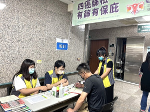 肝病防治學術基金會23日全台舉辦免費腹部超音波健檢,縣立醫院響應活動,共有20人完成超音波檢查。(圖:縣立醫院)
