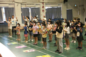 　國立台北教育大學「2023咖波勇敢蔬菜之路教育生活體驗營」歡樂登場，熱情陪伴孩子共度快樂假期。（圖／文：吳嘉榮）