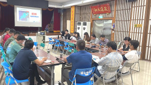 2023年馬祖莒光定向越野賽協調會議,2日在莒光鄉公所3樓會議室召開。(圖/文:宋幸儒)