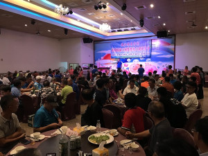 　南竿鄉表揚模範父親暨慶祝父親節餐會6日舉行，表揚模範父親王連銓、王長宏。（圖／文：吳嘉榮）