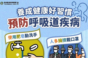 疾管署14日公告,自8月15日起,醫院、診所及一般護理之家以外之醫療(事)機構調整為建議戴口罩場所。(圖:連江縣衛福局)