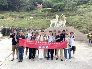 考選部112年預備文官團-離島文官領航隊20日抵達馬祖,並走訪大坵及北竿著名景點。(圖:人事處、吳嘉榮)