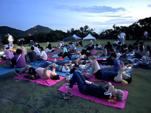 　大坵暗空之夜3場次總計吸引約360位遊客及鄉親登島體驗。（圖／文：陳鵬雄）