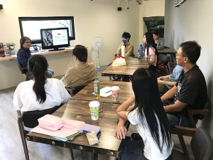 　離「島」更近–空間運用設計思考工作坊導入多元的思考工具與案例，帶動地方青年可以有更多的想像。（圖／文：吳嘉榮）