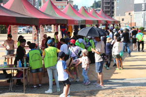 　連江縣112年祖父母節慶祝活動南竿場27日登場，阿公阿嬤與孫子女們歡樂參與。（圖／文：吳嘉榮）