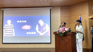 考選部112年預備文官團-離島文官領航隊31日舉辦結訓典禮,副縣長陳冠人代表縣府與會觀禮。(圖:連江縣政府)