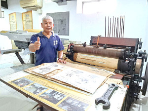 林金龍主任在馬報工務部任職的歲月裡一人身兼數職,適時的扮演工作夥伴的職務左右手。(圖/文:林冰芳)