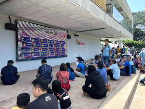 2023連江縣水土保持知識擂台賽9日福澳運動場舉行。(圖/文:馮紹夫)