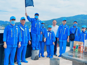 新北善琴慈惠堂巡迴全國道路普渡,13日最後一站來到馬祖南竿。(圖:善琴慈惠堂)