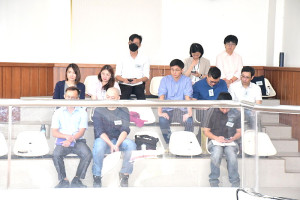 　議會臨時會14日進行審核本縣111年度總決算，由審計部台灣省基隆市審計室主任朱韻雯報告，縣府菁英班成員也旁聽了解去年決算。（圖／文：曹重偉）