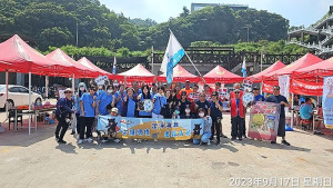 連江縣水上遊憩暨安全教育宣導活動,17日福澳救生大隊前舉行。(圖:馮紹夫、水上救生大隊)