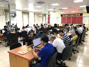 　縣府召開112年度第6次主管月報，各局處說明歷次指裁示事項進度。（圖／文：吳嘉榮）
