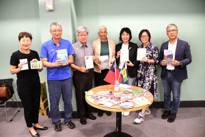 　馬祖文學國際島啟航！首場推出「馬祖文學的全球視野一馬祖與聖文森」，邀請聖文森文化大使PEGGY CARR與馬祖作家劉枝蓮對談。（圖／文：曹重偉）