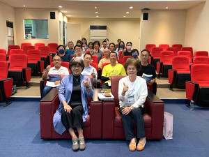縣府民政處25日邀請南華大學生死學系李慧仁老師為民政人員主講生命禮儀課程。(圖/文:馮紹夫)