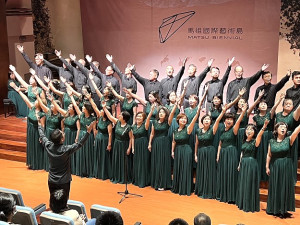 基隆市愛樂合唱團「馬祖‧基隆好麻吉」音樂會30日南竿演出。(圖/文:馮紹夫)
