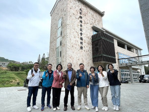 　台東縣王志輝副縣長率團來訪，參訪北竿社福大樓並就社福業務與地方政府交流。（圖／文：陳鵬雄）
