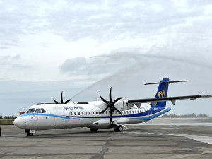 　華信航空機隊擴建，3架ATR72新機明年5月全數到位，並評估南竿加開航班。（圖：本報資料室）