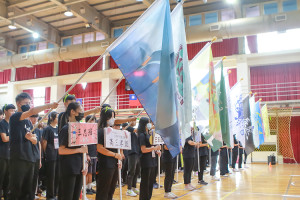 馬祖高中喜迎66週年校慶,再次舉辦睽違已久的校慶運動大會,學生們在場上奔馳,展現青春活力。(圖:馬祖高中、馮紹夫)