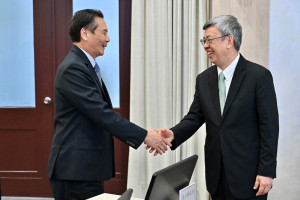 縣長王忠銘30日出席離島建設指導委員會，爭取副總統陳建仁爭取地方建設。(圖：行政院)