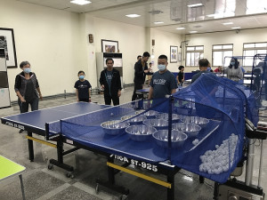 　112年體育季桌球錦標賽公開組趣味競賽、個人單打火熱登場。（圖／文：吳嘉榮）