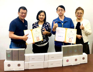 華碩電腦熱心公益,慷慨捐贈手持超音波儀予衛福局及縣立醫院,提升醫療的便利性及即時性,嘉惠四鄉五島民眾。(圖:連江縣衛福局)