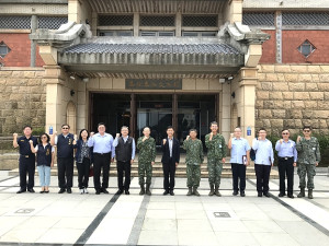 　馬防部召開馬祖地區全民戰力綜合協調會報暨連江縣三合一會報112年第2次定期會議。（圖／文：吳嘉榮）