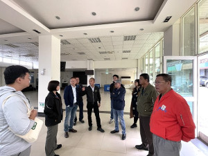 　改善北竿地區遊客休閒友善環境空間，馬管處邀北竿各界現勘可行地點。（圖／文：陳鵬雄）