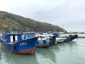 　兩岸小三通逐步恢復交流，北竿白沙小三通貨運最快在農曆年後復航。（圖／文：陳鵬雄）
