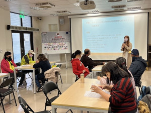 縣府民政處舉辦身心障礙者就業前準備及強化課程,藉由課程提升障友就業能力。(圖/文:馮紹夫)