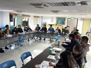 　交旅局舉辦第8屆北竿硬地超級馬拉松第一次工作協調會。（圖／文：陳鵬雄）