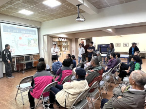 交旅局規劃在仁愛興建一座遊客集散廣場,村民普遍反對,決定將經費做周邊環境改善。(圖/文:馮紹夫)