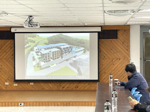 　中山國中新校舍工程即將開工，教育處與校方舉辦施工地方說明會。（圖／文：陳鵬雄）