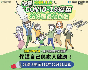 衛福局公告流感、新冠、長者肺鏈疫苗12月門診時間
