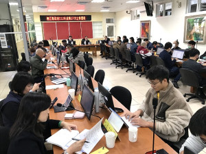 　縣府召開第27次主管週報，進行各單位業務報告，說明各項工作推動情況。（圖／文：吳嘉榮）