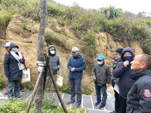 內政部宗教及禮制司長林清淇一行訪視北竿民間廟宇及相關設施。(圖:北竿鄉公所)