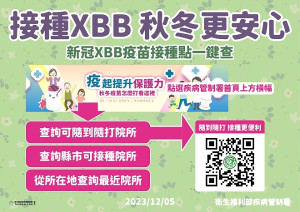 國內新冠疫情升溫,民眾儘速接種新冠XBB疫苗,及早獲得保護力,衛福局預定明年開始再推出新的加碼獎勵措施。(圖:連江縣衛福局)