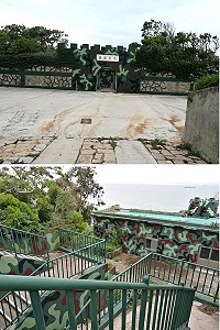 馬管處所轄連江縣南竿鄉四維營區77據點公告委外管理維護,由在地畫家曹楷智認養。(圖:曹楷智)