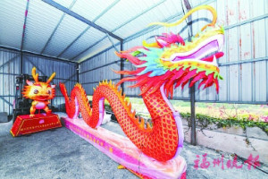 第22屆「兩馬同春鬧元宵」活動啟動,馬尾贈送給馬祖六組花燈預定今天運至馬祖。(圖:福州晚報)