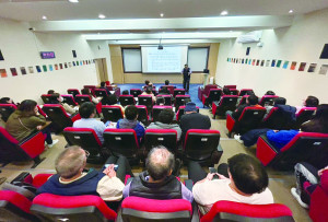 強化同仁專業能力,民政社會處舉辦採購法基礎課程。(圖/文:曹重偉)
