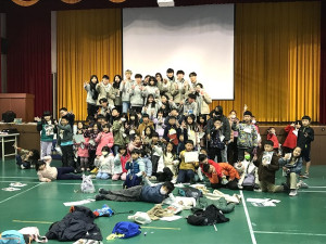 　國立台北科技大學資財馬祖服務隊營隊進行結業式及成果發表。（圖／文：吳嘉榮）