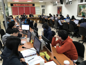 　縣府召開第4次主管週報，進行各單位業務報告，說明各項工作推動情況。（圖／文：吳嘉榮）