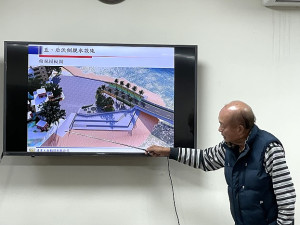 　北竿后澳水脈文化復興水環境改善計畫推動，工務處舉辦施工前說明會。（圖／文：陳鵬雄）