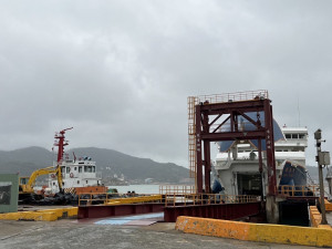 馬祖雨霧天氣影響飛機航班，新臺馬輪4日載客253人赴台。